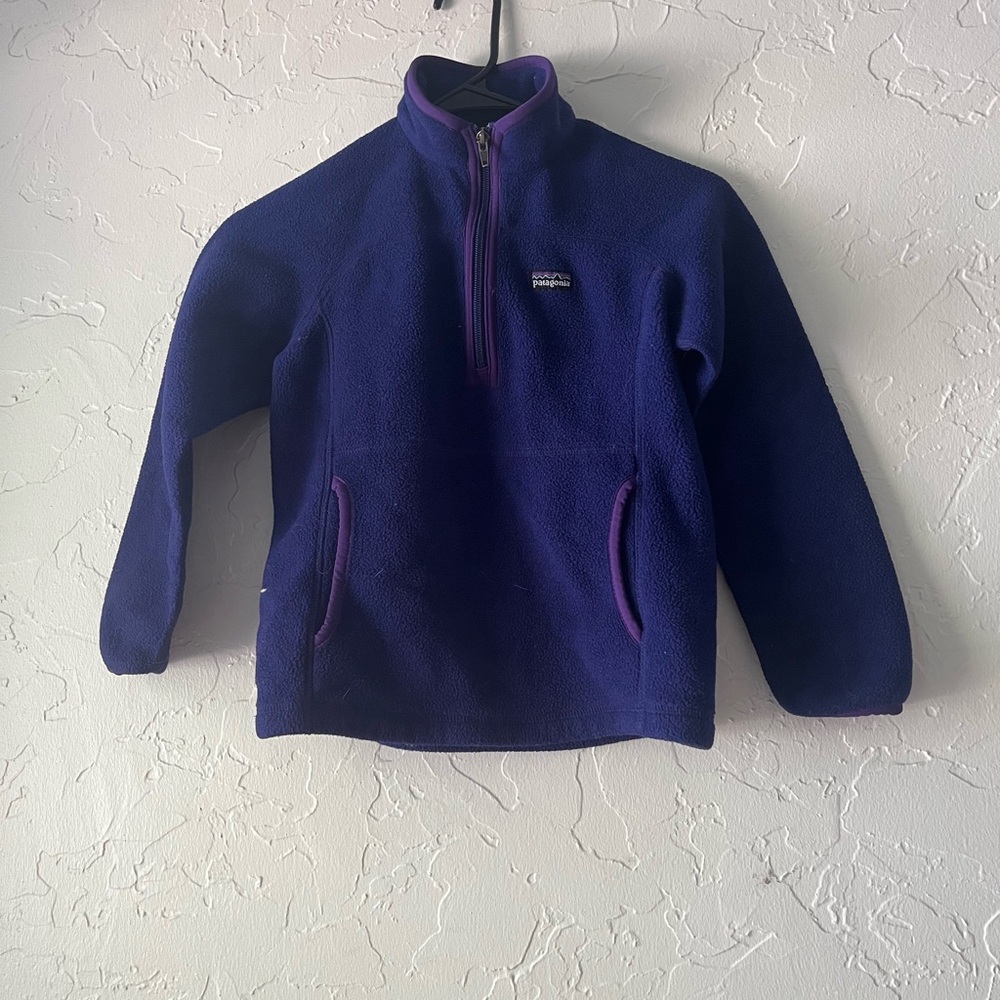 Patagonia Deep Purple Fleece Jacket